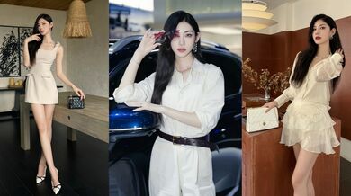 上海气质车模御姐 周伊娜 与男友激情约会 深喉舔屌口水拉丝 大屌无套爆操白虎嫩穴 淫水泛滥诱人至极！