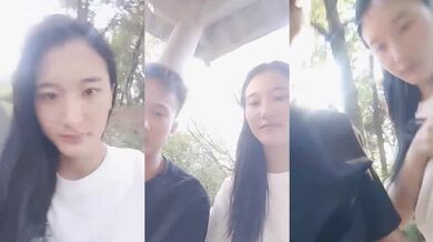 高冷御姐【段媚颜】 美乳诱惑白皙美腿酒店飘窗  户外野战无套内射(18V) (3)